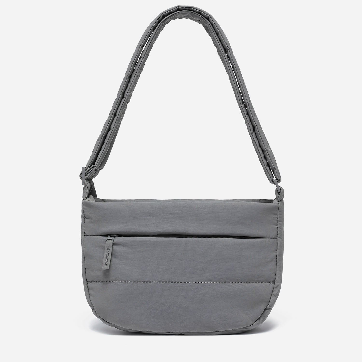 Dude & Bestie - Puff Crossbody Bag (Cold Gray)