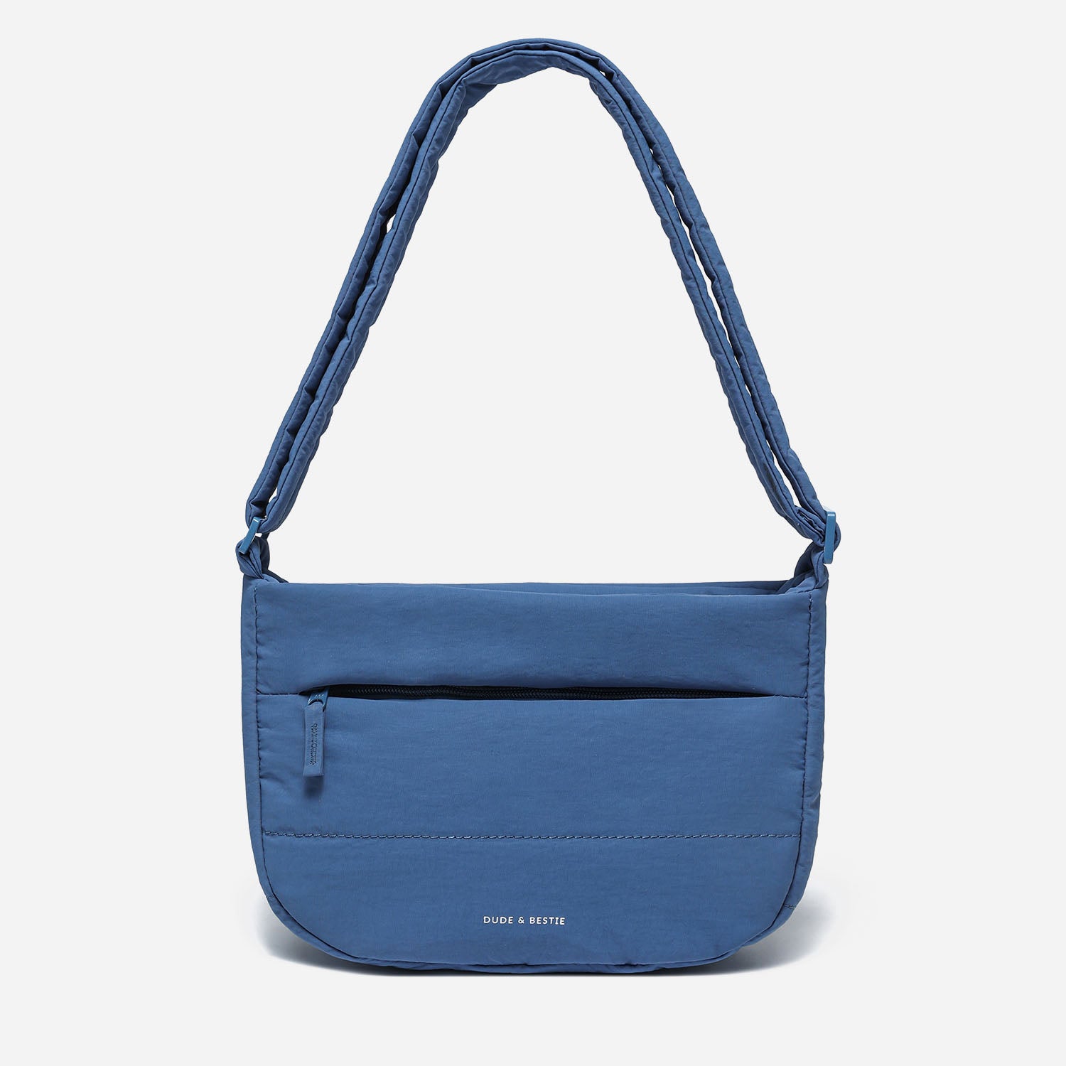 Dude & Bestie - Puff Crossbody Bag (Steel Blue)
