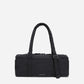 Dude & Bestie Puff Roll Baguette Bag in Black Color