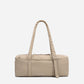 Dude & Bestie Puff Roll Baguette Bag in Sage Color