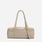 Dude & Bestie Puff Roll Baguette Bag in Sage Color