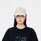 Dude & Bestie x Shuku Gotcha Classic Cotton Polo Cap Beige Color
