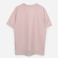 Dude & Bestie x Shuku Cuddle Knot Embroidery T-Shirt Pink Color