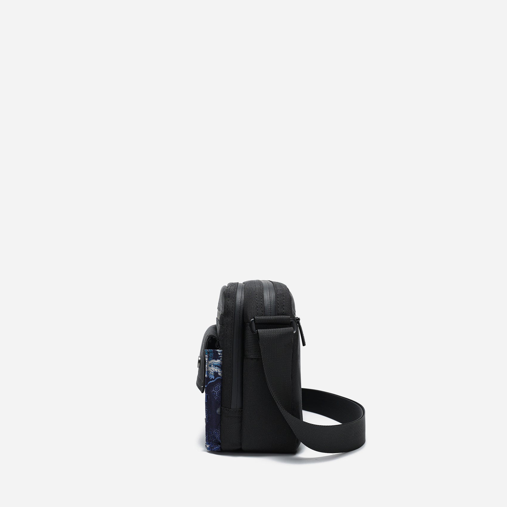 Dude & Bestie Skyline Nishijin'ori Crossbody Bag - Ganryu