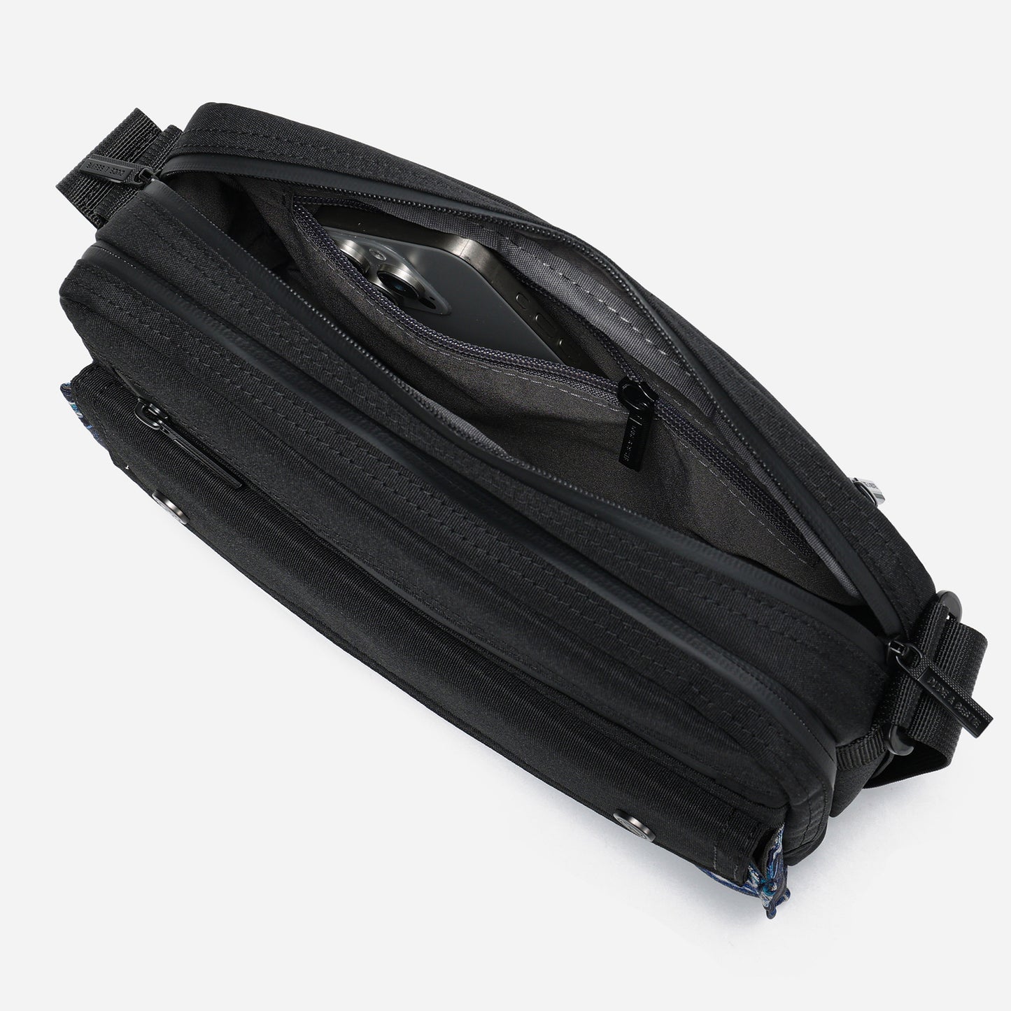 Dude & Bestie Skyline Nishijin'ori Crossbody Bag - Ganryu