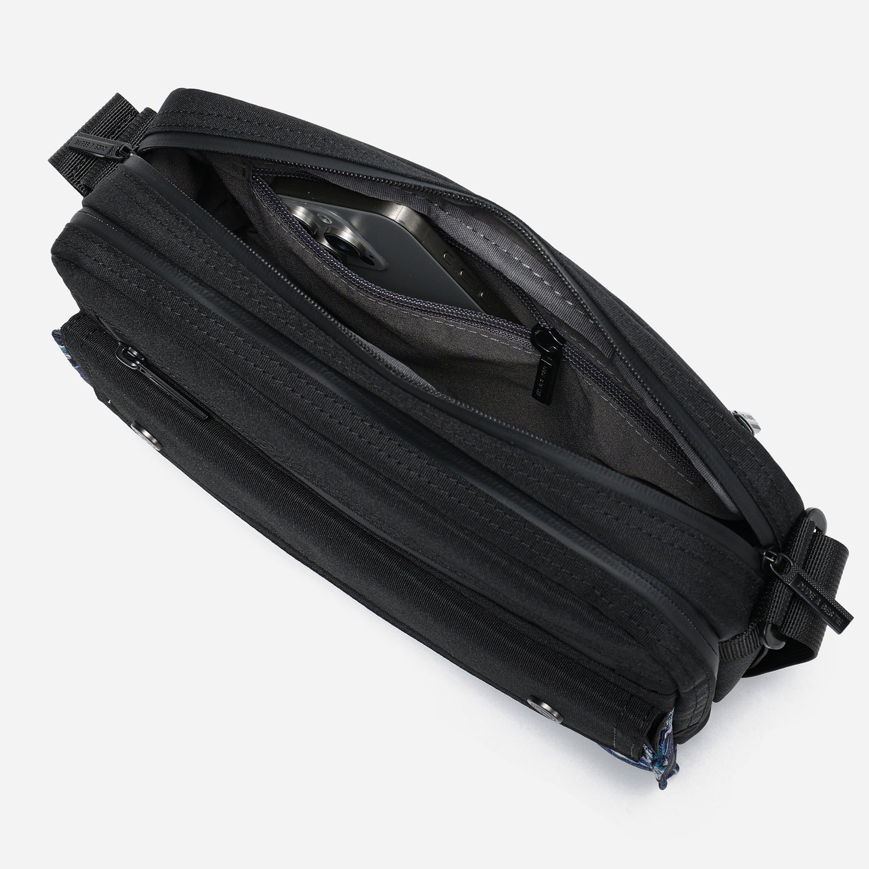 Dude & Bestie Skyline Nishijin'ori Crossbody Bag - Ganryu