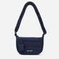 A Dark Navy woven corduroy shoulder bag by Dude & Bestie Winter 2026 Series