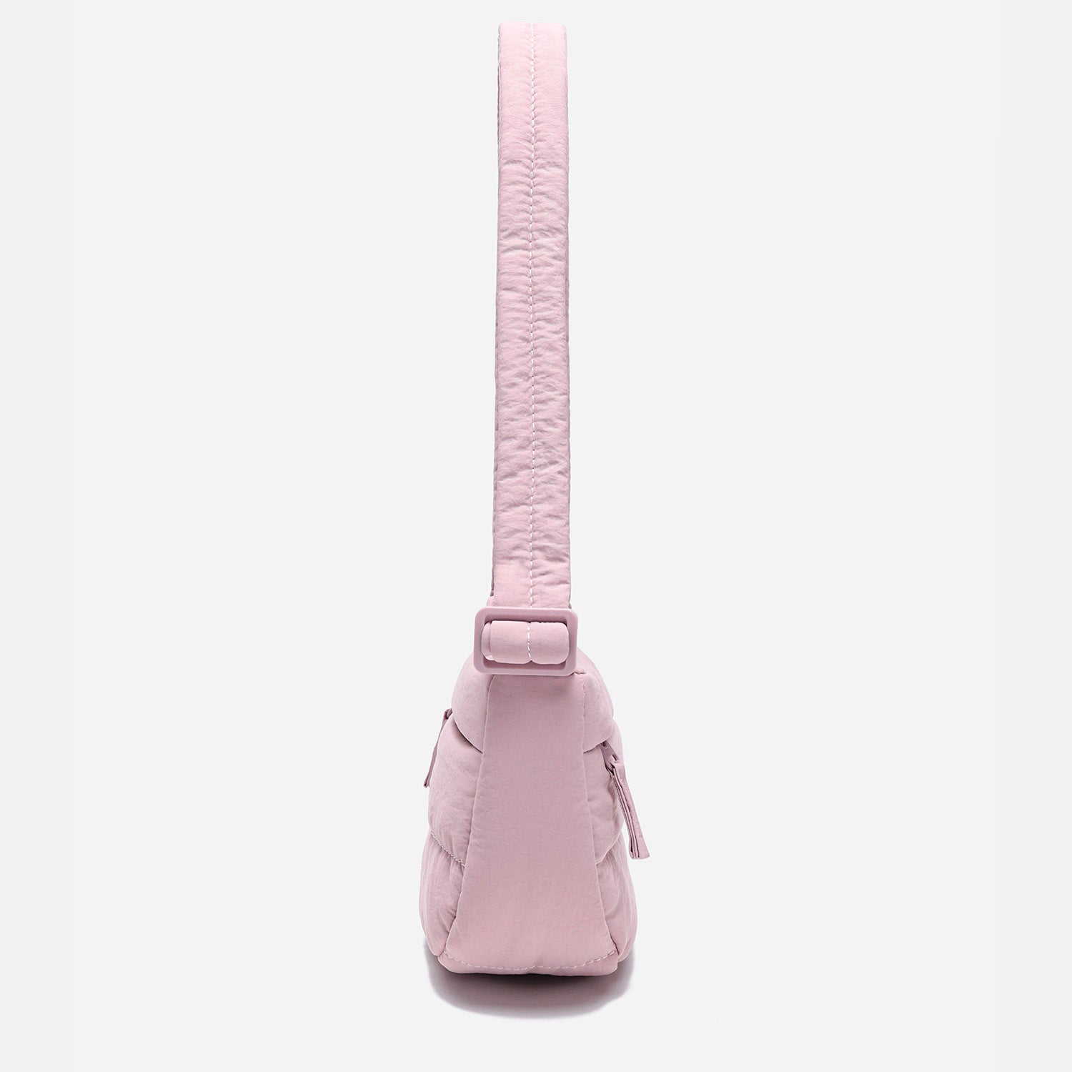 Dude & Bestie Small Puff Crossbody Bag in Baby Pink