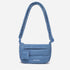 Small Puff Corduroy Crossbody Bag (Retro Blue)