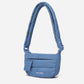 Small Puff Corduroy Crossbody Bag (Retro Blue)