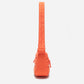 Dude & Bestie Small Puff Crossbody Bag in Bright Orange