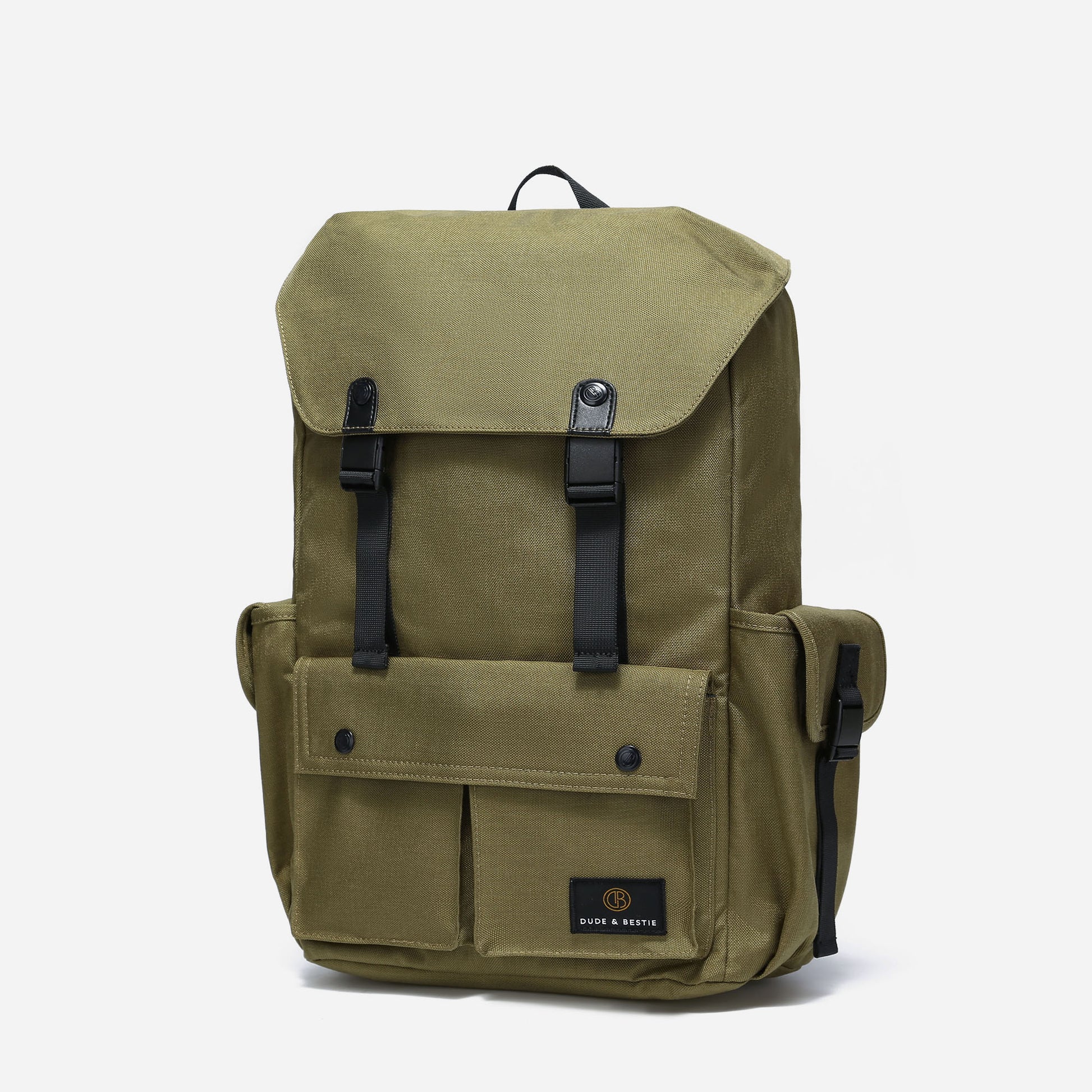 Dude & Bestie Predator Backpack - Khaki Green
