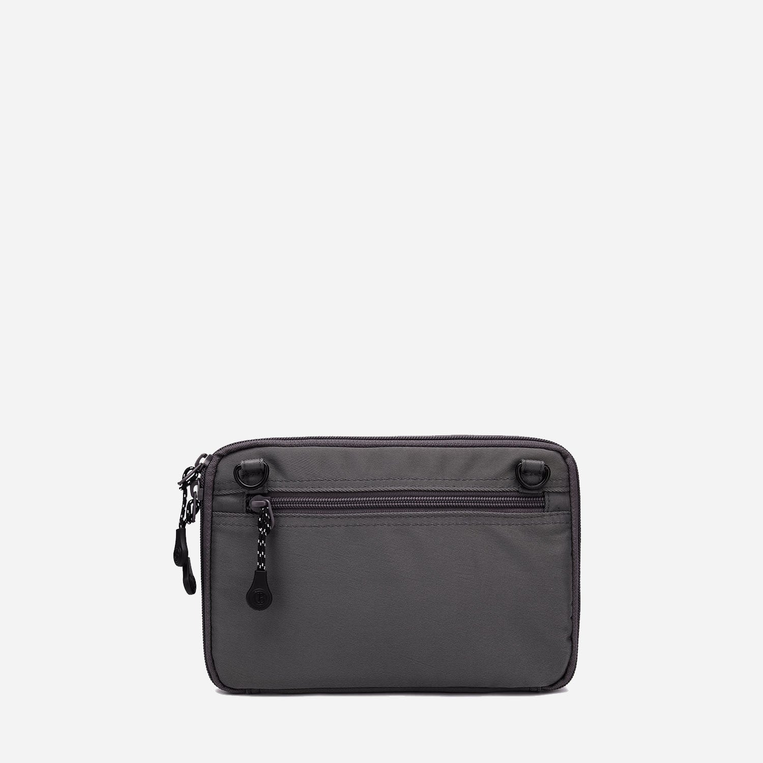 Dude & Bestie Passage Passport Crossbody Bag - Grey