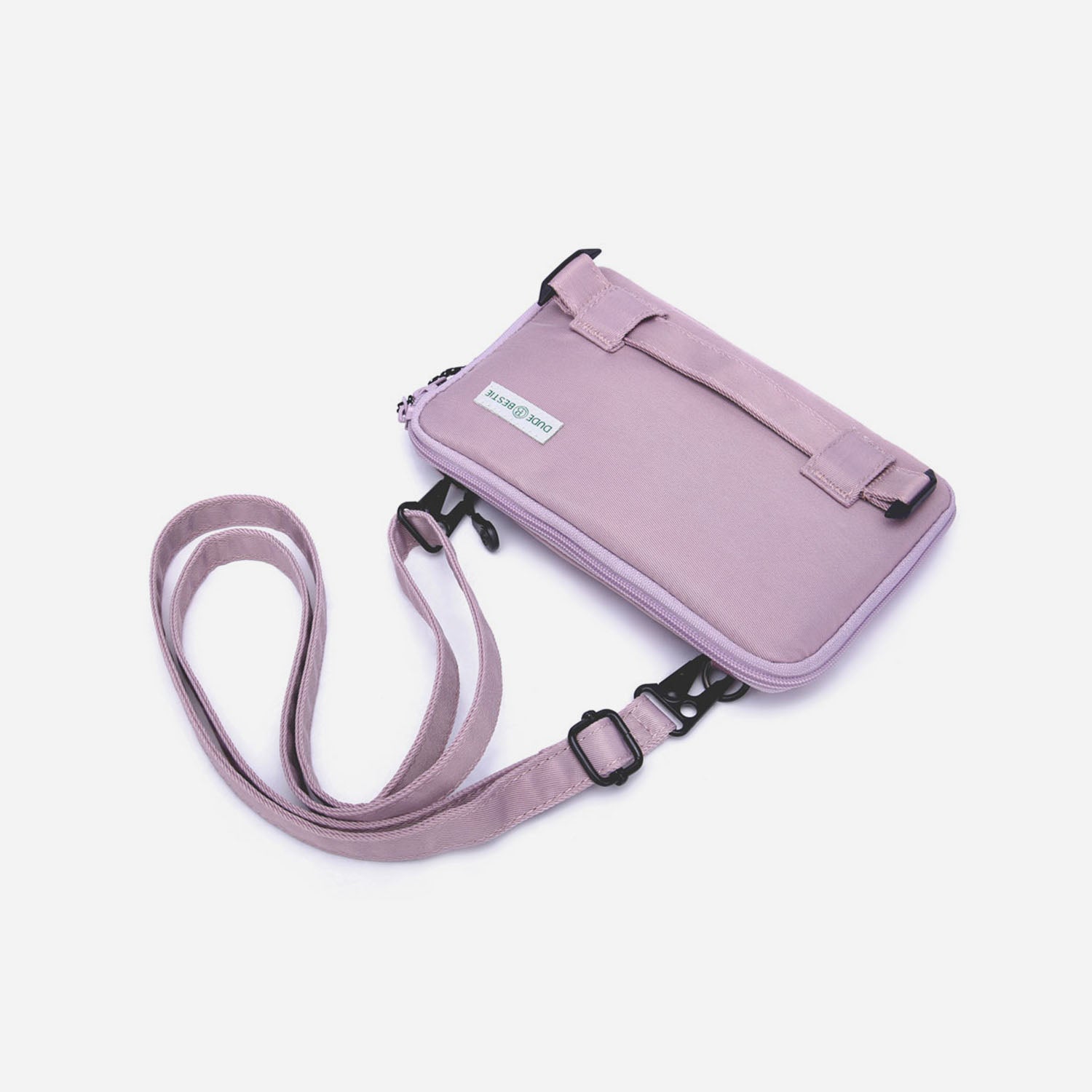 Dude & Bestie Passage Passport Crossbody Bag - Misty Lilac